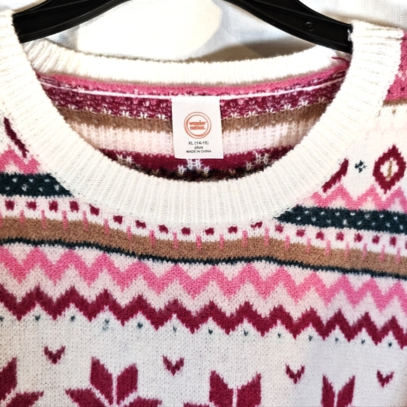 2/$20 Nwt Wonder Nation XL 14-16 Plus Sweater - Picture 8 of 8